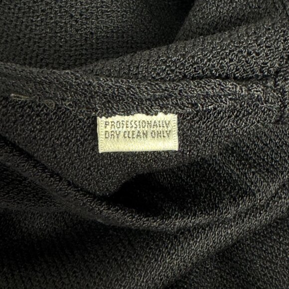 St. John Evening Black Maxi Skirt Women's Large READ Evening Minimalist Comfort - Picture 6 of 9